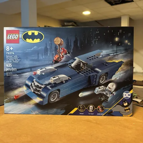 LEGO DC Batman 76274 Batmobile vs Harley Quinn & Mr. Freeze: New Sealed In Box