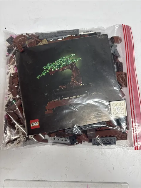 Lego Botanical Collection Bonsai Tree Set 10281 With Manual
