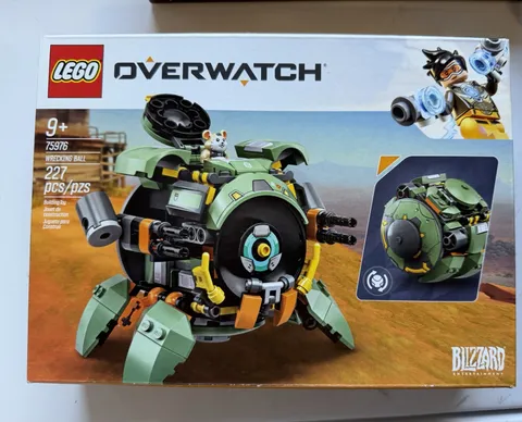 LEGO Overwatch Wrecking Ball 75976 Complete Set 227 Pieces Ages 9+