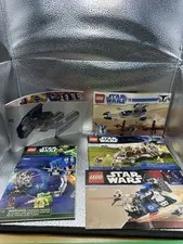 Lot of 5 LEGO Star Wars Instruction Manuals 8015 7929 7667 75002 8017 Books