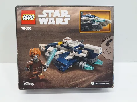 LEGO Star Wars PLO KOON'S JEDI STARFIGHTER MICROFIGHTER 75400 NEW SEALED