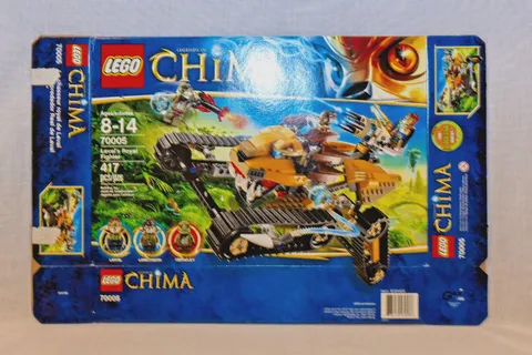 LEGO LEGENDS OF CHIMA: Laval's Royal Fighter (70005) - 100% Complete