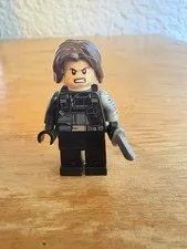 LEGO Winter Soldier Minifigure with knife