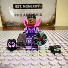 LEGO Purple Suit Minifigure with Helmet, Shield & Accessories Plastic