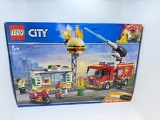 NEW SEALED Lego City Burger Bar Fire Rescue 60214 