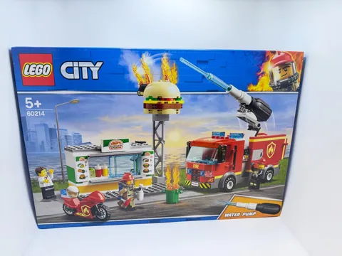 NEW SEALED Lego City Burger Bar Fire Rescue 60214 