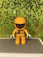 Lego Duplo AA African American Astronaut Yellow Suit  Space Shuttle Adventure