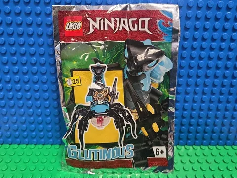 LEGO Glutinous Minifigure Ninjago Foil Bag 892287 CMF Lot Rare Retired Vintage 