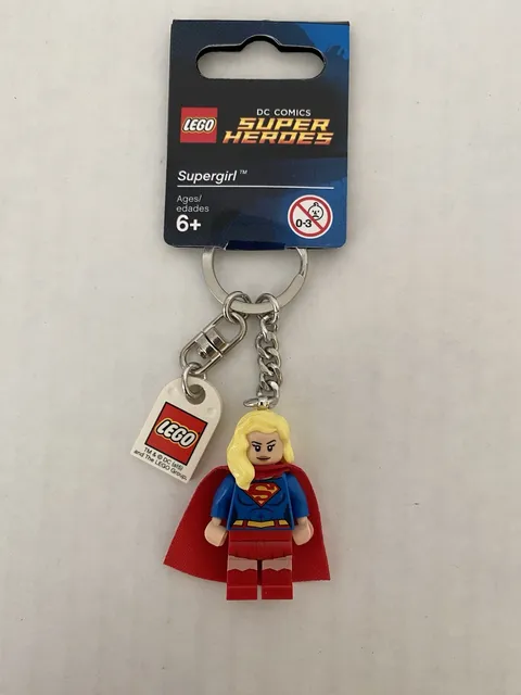 Lego  Supergirl Key Chain 853455 - New