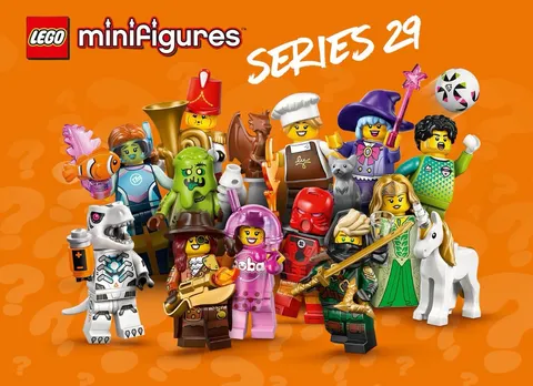 LEGO MINIFIGURES Series 29 Minifigure 71052 -Complete set(12), fully sealed