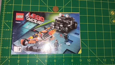 LEGO Instruction Booklet The LEGO Movie Set 70808 Book 2 Original Paper Manual