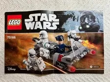 Various Lego Star Wars ---- Manuals ONLY - Not all items are pictured