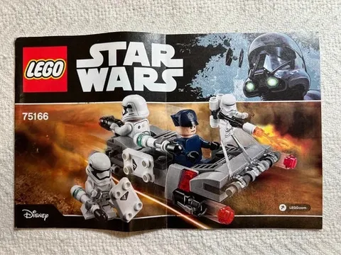 Various Lego Star Wars ---- Manuals ONLY - Not all items are pictured