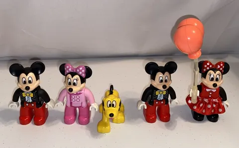 Lego Duplo Minifigures Mickey- Minnie Mouse & Pluto