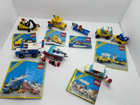 LEGO LEGOLAND #6631, 6521, 6508, 6677, 6698, 6634 READ