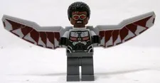 2016 LEGO Marvel 76050 Crossbones' Hazard Heist sh0261 Falcon Minifigure