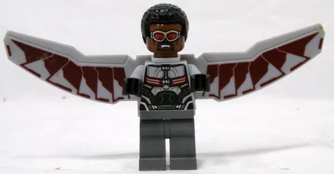 2016 LEGO Marvel 76050 Crossbones' Hazard Heist sh0261 Falcon Minifigure