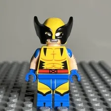 NEW Wolverine Lego Marvel Series 2 Collectible Minifigure COLMAR24 - 3D