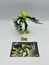 LEGO BIONICLE Stars: Gresh (7117) w/ Manual & Golden Armor Piece Complete