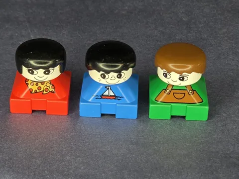 vintage lego duplo figures