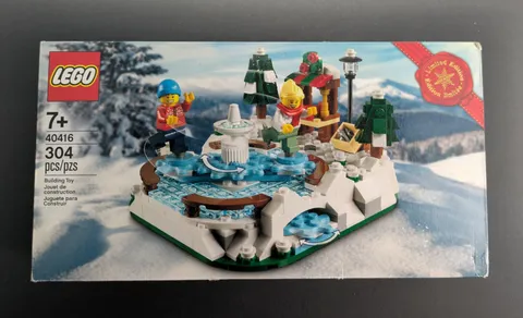 LEGO 40416 Ice Skating Rink Set ~ Limited Edition Exclusive  ~ New, Factory Seal