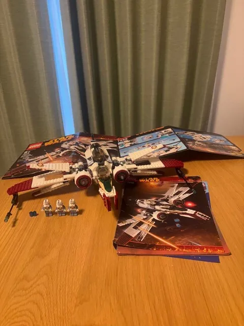 LEGO Star Wars ARC-170 Starfighter 7259 In 2005 Used Retired W/Manual As Is