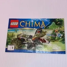 LEGO 70001 Legends of Chima Booklet manual only
