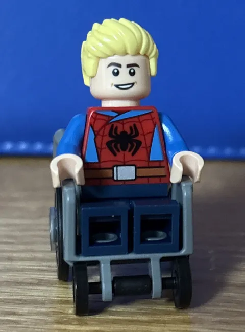 LEGO Disney Main Street USA Spider-Man Park Guest + Wheelchair Minifigure 43302