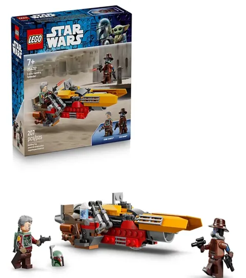 LEGO Star Wars Cobb Vanth's Speeder Building Toy 75437 207 Pieces