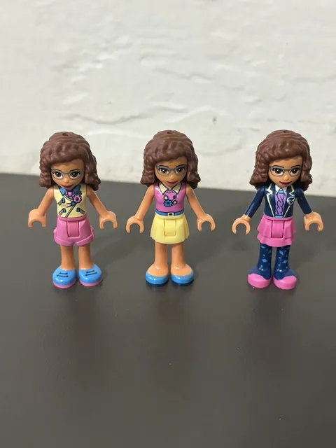 LEGO Friends Minidoll Minifigure Lot of 3 Olivia