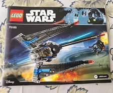 LEGO Instructions Star Wars 75185 Tracker I Manual Booklet 2017 