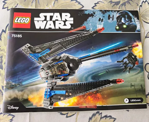 LEGO Instructions Star Wars 75185 Tracker I Manual Booklet 2017 
