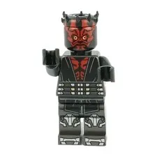 LEGO® Star Wars™ Darth Maul Minifigure™ Printed Legs with Silver Armor sw1155
