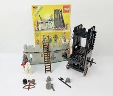 LEGO 6061 Siege Tower Castle Lion Knights 1984 Vintage Horse Mini figurine