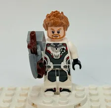 LEGO 76126 Thor Minifigure -White Jumpsuit Marvel Avengers Endgame -  NEW