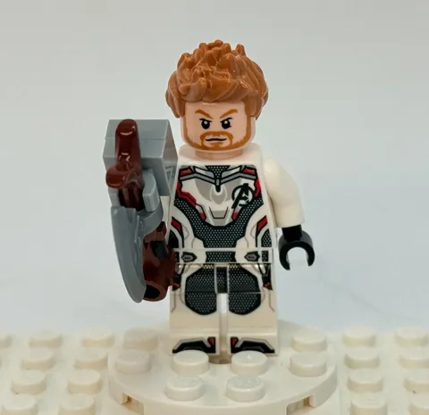 LEGO 76126 Thor Minifigure -White Jumpsuit Marvel Avengers Endgame -  NEW