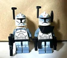 LEGO Minifigure Star Wars Commander Wolffe Wolfpack Lot Set Bulk Sale