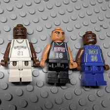 LEGO NBA Legends Basketball Minifigures Lot 3 Tim Duncan Gasol Allen 