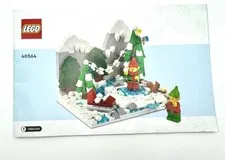 LEGO Manual Only 40564 Paper Instructions Christmas Winter Elves Scene