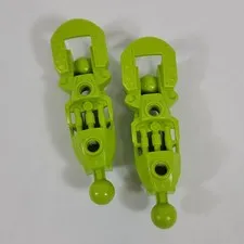 LEGO Bionicle Nocturn 8935 LIME Toa Inika Leg Lower Section Part Lot 53548 57475