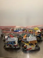 Massive Lot Of Quality Legos 5 Gallon Bags ~ 10 Lbs With Dozens Of Mini figures
