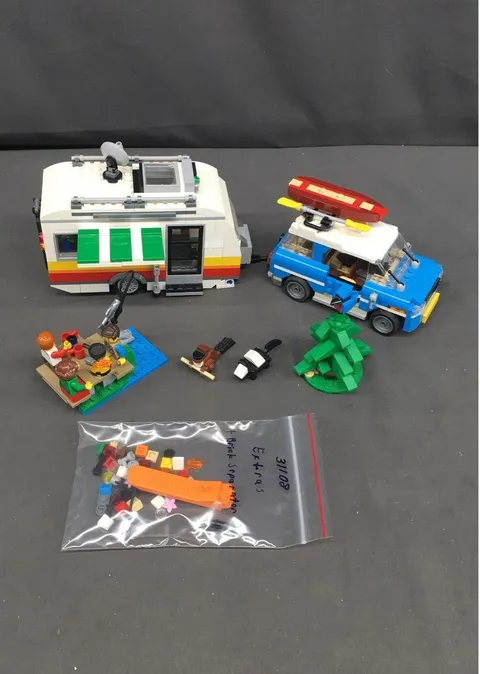 2020 Lego Creator Caravan Family Holiday #31108 COMPLETE w/o BOX