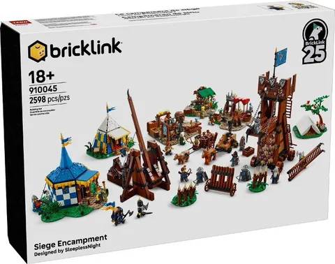 Lego Bricklink Designer Program #910045 Siege Encampment - NEW / SEALED IN HAND!