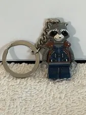 LEGO Marvel Super Heroes Rocket Minifigure Keychain 853708