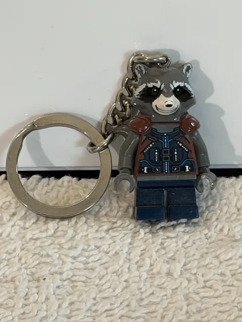 LEGO Marvel Super Heroes Rocket Minifigure Keychain 853708