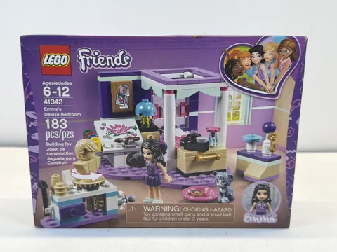 Lego Friends  41342 "Emma's Deluxe Bedroom" 183pcs Ages 6-12