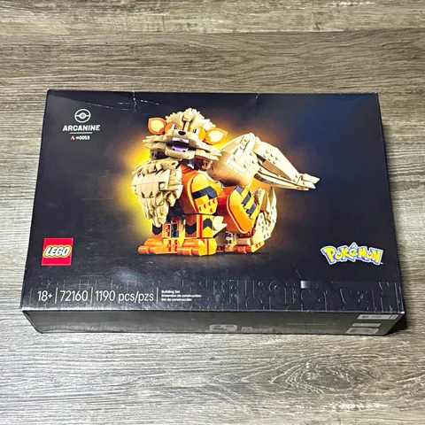 LEGO Pokémon 72160 Arcanine Complete Set