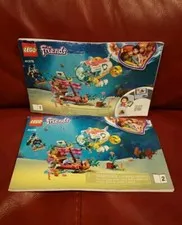 LEGO Friends Dolphin Rescue 41378 Book 1 & 2 Instruction Guide MANUAL ONLY