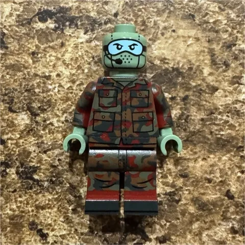 Lego custom military minifigure. Citizen brick. New!! 