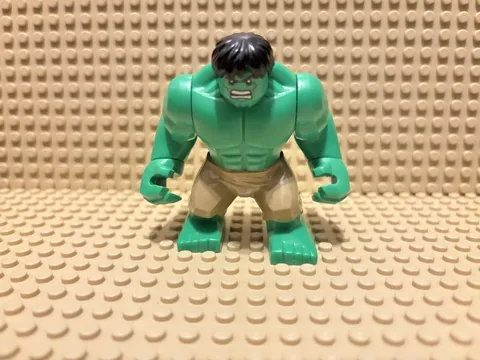 LEGO Hulk Bigfig Minifigure Tan Pants
